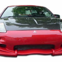 Duraflex 2000-2005 Mitsubishi Eclipse Xplosion Front Bumper Cover – 1 Piece