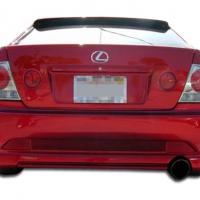 Duraflex 2000-2005 Lexus IS Series IS300 4DR C-1 Rear Bumper Cover – 1 Piece