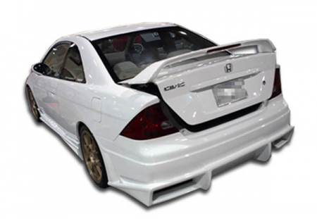 Duraflex 2001-2005 Honda Civic 2DR Bomber Rear Bumper Cover – 1 Piece