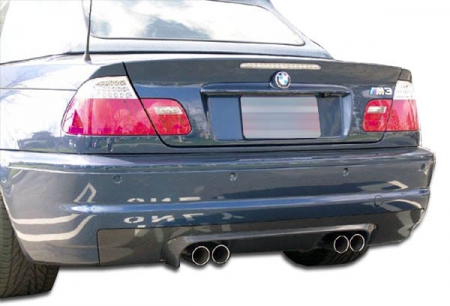 Duraflex 2001-2006 BMW M3 E46 2DR Carbon Creations CSL Look Rear Diffuser – 1 Piece