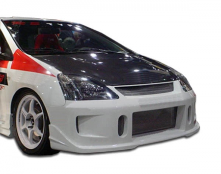 Duraflex 2002-2005 Honda Civic Si HB JDM Buddy Front Bumper Cover – 1 Piece