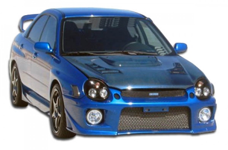 Duraflex 2002-2003 Subaru Impreza WRX STI Zero Front Bumper Cover – 1 Piece