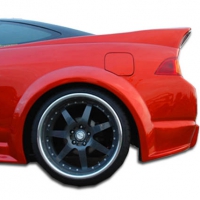 Duraflex 2002-2006 Acura RSX GT300 Wide Body Rear Fender Flares – 2 Piece