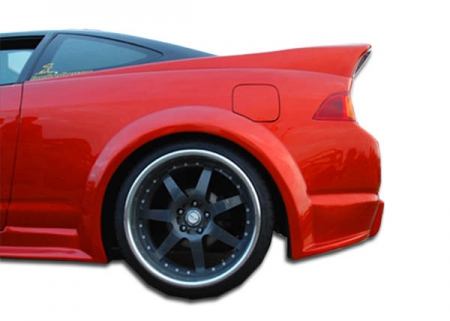 Duraflex 2002-2006 Acura RSX GT300 Wide Body Rear Fender Flares – 2 Piece