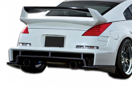 Duraflex 2003-2008 Nissan 350Z Z33 AM-S Wide Body Rear Diffuser – 1 Piece