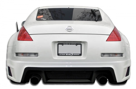 Duraflex 2003-2008 Nissan 350Z Z33 R35 Rear Bumper Cover – 1 Piece