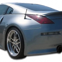 Duraflex 2003-2008 Nissan 350Z Z33 V-Speed Rear Bumper Cover – 1 Piece