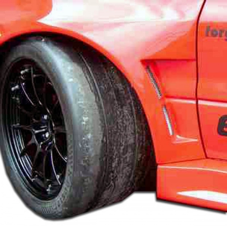 Duraflex 2003-2006 Mitsubishi Lancer Evolution 8 9 GT500 Wide Body Front Fenders – 2 Piece