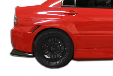 Duraflex 2003-2006 Mitsubishi Lancer Evolution 8 9 VT-X Wide Body Rear Fender Flares – 4 Piece