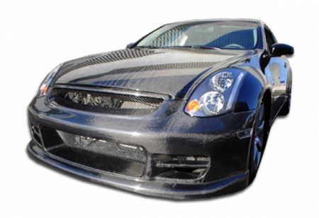 Duraflex 2003-2007 Infiniti G Coupe G35 Carbon Creations TS-1 Front Bumper Cover – 1 Piece