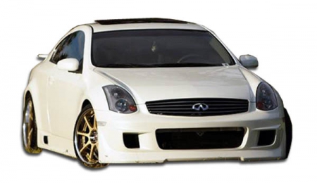 Duraflex 2003-2007 Infiniti G Coupe G35 Type G Front Bumper Cover – 1 Piece