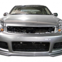 Duraflex 2003-2004 Infiniti G Sedan G35 GT Competition Front Bumper Cover – 1 Piece