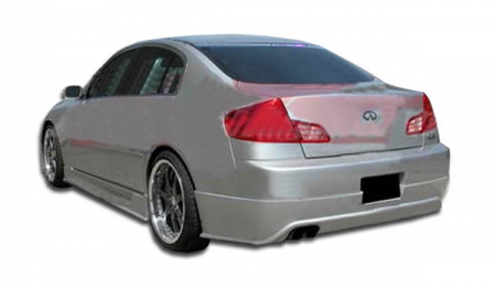 Duraflex 2003-2004 Infiniti G Sedan G35 Sigma Rear Lip Under Spoiler Air Dam – 1 Piece