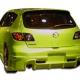 Duraflex 2004-2009 Mazda 3 HB Raven Front Bumper Cover – 1 Piece