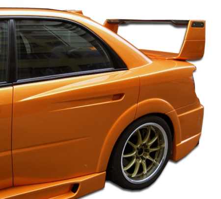 Duraflex 2004-2005 Subaru Impreza WRX STI 4DR C-GT Wide Body Rear Fender Flares – 2 Piece