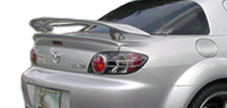 Duraflex 2004-2011 Mazda RX-8 M-1 Speed Wing Trunk Lid Spoiler – 3 Piece