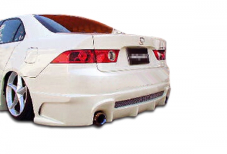 Duraflex 2004-2008 Acura TSX Raven Rear Bumper Cover – 1 Piece