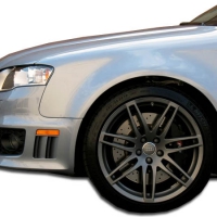 Duraflex 2006-2008 Audi A4 S4 B7 4DR RS4 Wide Body Front Fenders – 2 Piece