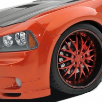 Duraflex 2006-2010 Dodge Charger Couture Urethane Luxe Wide Body Front Fender Flares – 2 Piece