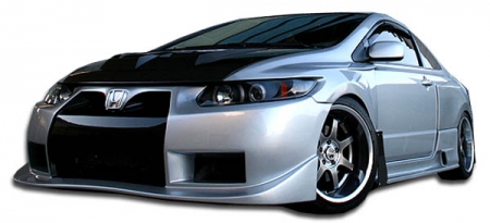 Duraflex 2006-2011 Honda Civic 2DR GT500 Wide Body Kit – 8 Piece