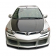Duraflex 2006-2011 Honda Civic 2DR Raven Rear Bumper Cover – 1 Piece