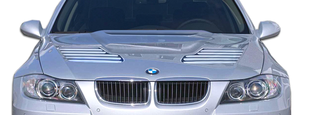 Duraflex 2006-2008 BMW 3 Series E90 4DR GTR Look Hood – 1 Piece