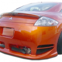 Duraflex 2006-2012 Mitsubishi Eclipse Demon Rear Bumper Cover – 1 Piece