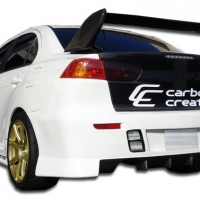 Duraflex 2008-2015 Mitsubishi Lancer Evolution 10 GT Concept Rear Bumper Cover – 1 Piece