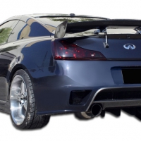 Duraflex 2008-2015 Infiniti G Coupe G37 Q60 GT-R Rear Bumper Cover – 1 Piece