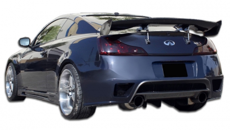 Duraflex 2008-2015 Infiniti G Coupe G37 Q60 GT-R Rear Bumper Cover – 1 Piece