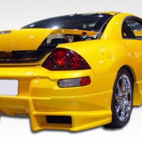 Duraflex 2000-2005 Mitsubishi Eclipse Bomber Rear Bumper Cover – 1 Piece