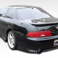 Duraflex 1992-2000 Lexus SC Series SC300 SC400 V-Speed Rear Lip Under Spoiler Air Dam – 1 Piece