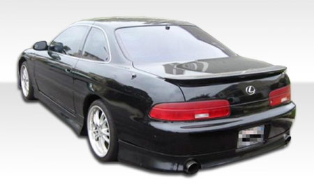 Duraflex 1992-2000 Lexus SC Series SC300 SC400 V-Speed Rear Lip Under Spoiler Air Dam – 1 Piece