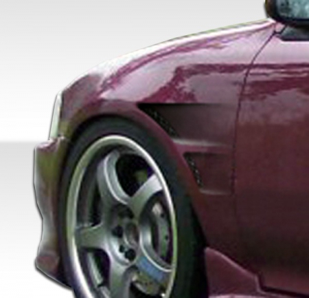 Duraflex 1992-1995 Honda Civic 4DR GT Concept Fenders – 2 Piece