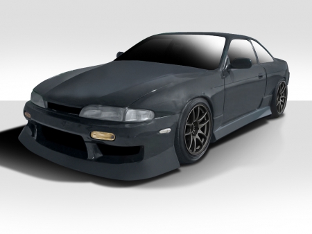 Duraflex 1995-1996 Nissan 240SX S14 Type U Body Kit – 4 Piece