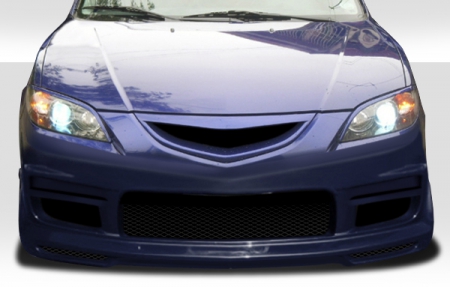 Duraflex 2004-2009 Mazda 3 4DR K-2 Front Bumper Cover – 1 Piece