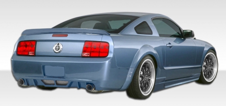 Duraflex 2005-2009 Ford Mustang Circuit Rear Bumper Cover – 1 Piece