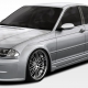 Duraflex 1999-2005 BMW 3 Series E46 4DR I-Design Wide Body Rear Fender Flares – 2 Piece