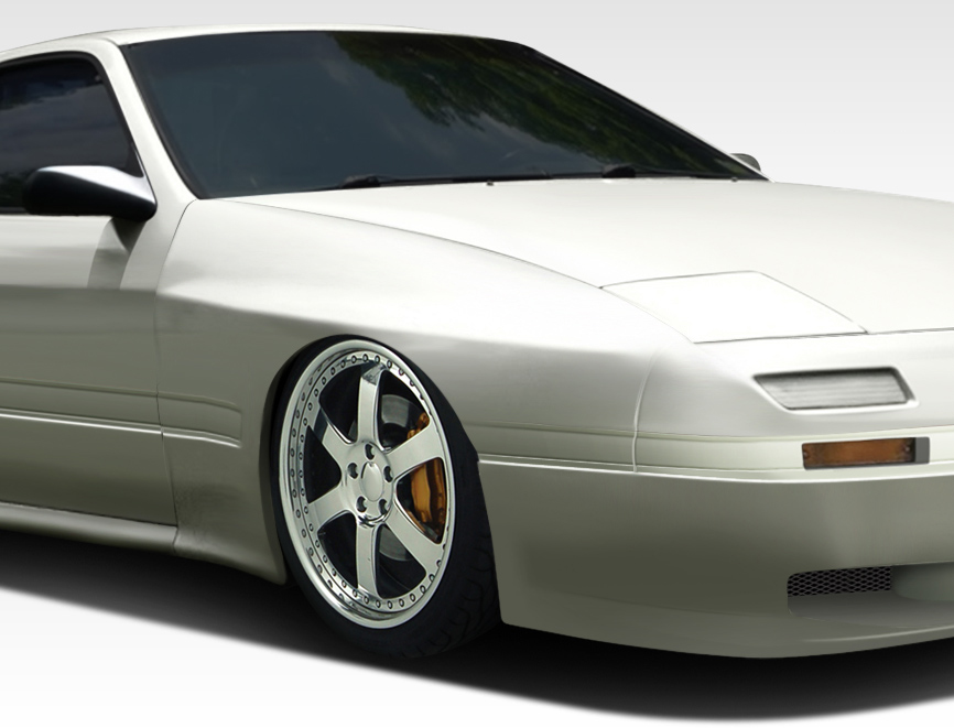 Duraflex 1986-1991 Mazda RX-7 MTP Wide Body Front Fenders - 2 Piece