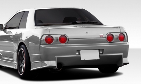 Duraflex 1989-1994 Nissan Skyline 2DR R32 R324 Conversion Rear Bumper Cover – 1 Piece