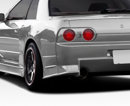 Duraflex 1989-1994 Nissan Skyline 2DR R32 R324 Conversion Rear Fender Flares – 2 Piece