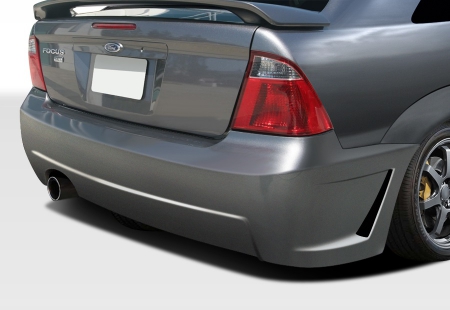 Duraflex 2005-2007 Ford Focus 4DR B-2 Rear Bumper Cover – 1 Piece