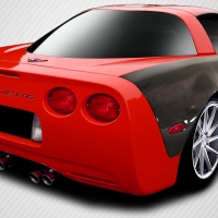 Duraflex 1997-2004 Chevrolet Corvette C5 2dr Carbon Creations ZR Edition Rear Fenders – 2 Piece