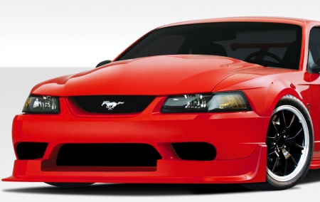 Duraflex 1999-2004 Ford Mustang CBR500 Wide Body Front Bumper Cover – 1 Piece