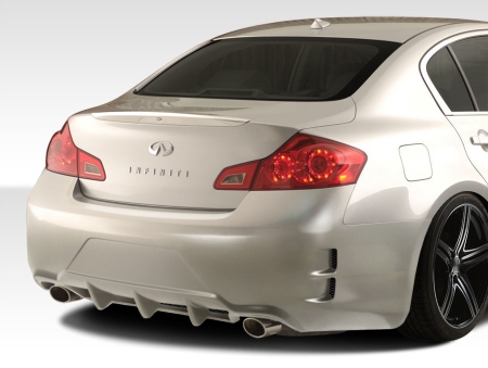 Duraflex 2007-2013 Infiniti G Sedan G25 G35 G37 Elite Rear Bumper Cover – 1 Piece