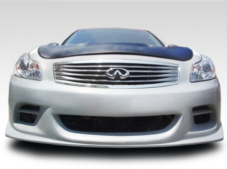 Duraflex 2007-2009 Infiniti G Sedan G25 G35 G37 TS-1 Front Bumper Cover – 1 Piece