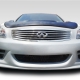 Duraflex 2007-2009 Infiniti G Sedan G25 G35 G37 GT-R Front Bumper Cover – 1 Piece