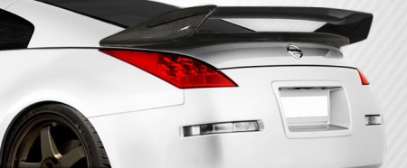 Duraflex 2003-2008 Nissan 350Z Z33 2DR Coupe Carbon Creations N-2 Wing Trunk Lid Spoiler – 1 Piece