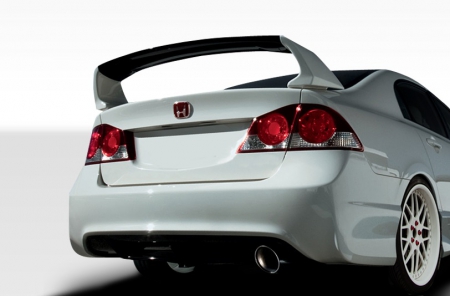 Duraflex 2006-2011 Honda Civic 4DR JDM Type R Conversion Rear Bumper Cover – 2 Piece