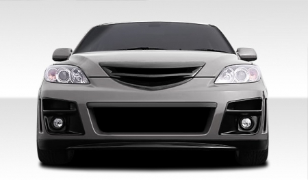 Duraflex 2004-2009 Mazda 3 HB X-Sport Front Bumper Cover – 1 Piece